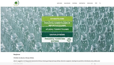 zaliasis taskas